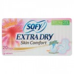 Sofy Extra Dry Slim Cottony Soft Wing 23cm 20 Pads